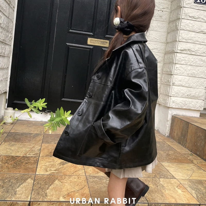 Urban Rabbit - Korean Children Fashion - #kidzfashiontrend - Vigan Leather Jacket - 4