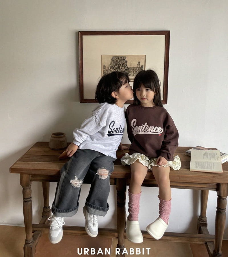 Urban Rabbit - Korean Children Fashion - #Kfashion4kids - Flex Embrodiery Sweatshirt - 12