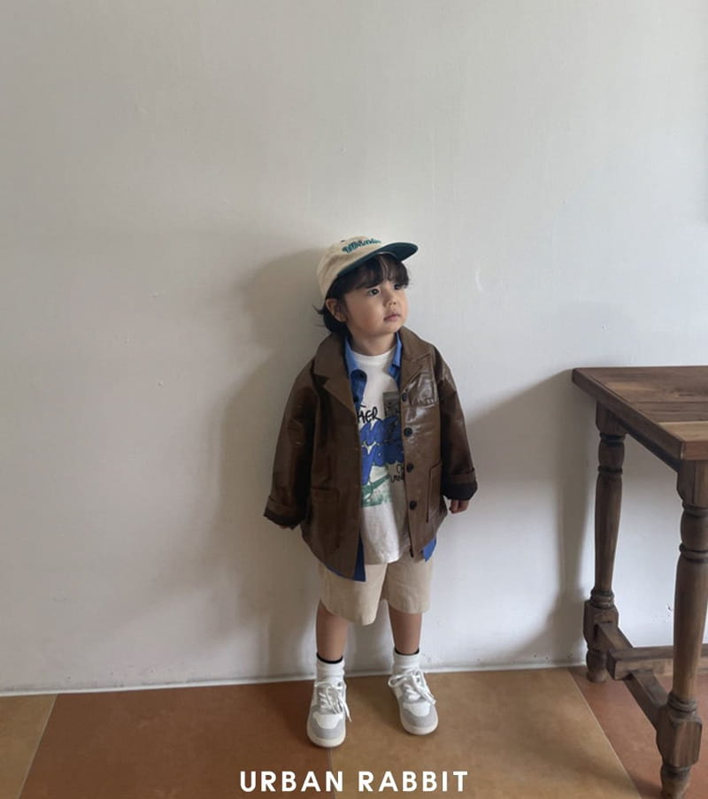 Urban Rabbit - Korean Children Fashion - #childofig - Vigan Leather Jacket - 12