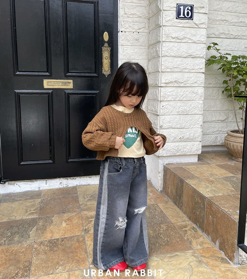 Urban Rabbit - Korean Children Fashion - #childofig - Paris Crop Tee - 11