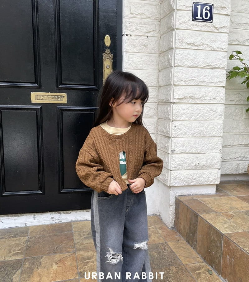 Urban Rabbit - Korean Children Fashion - #childofig - Paris Crop Tee - 12