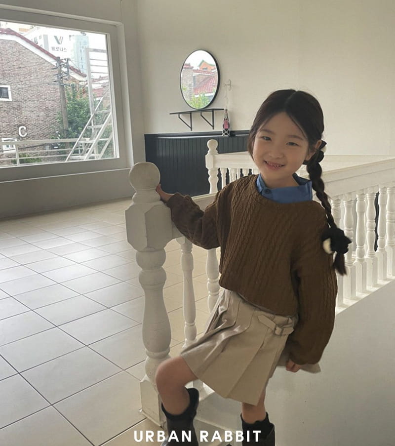 Urban Rabbit - Korean Children Fashion - #childrensboutique - Slit Crop Knit Tee - 9