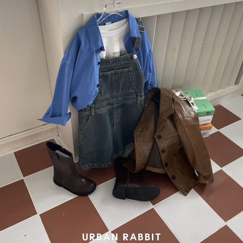 Urban Rabbit - Korean Children Fashion - #childrensboutique - Back Open Button Shirt - 7
