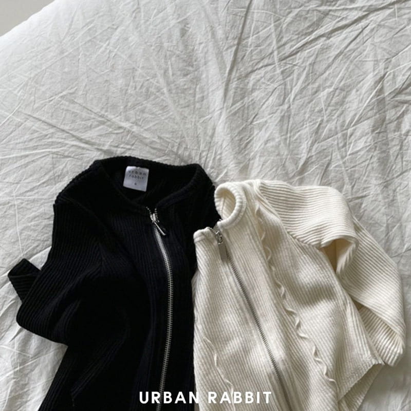 Urban Rabbit - Korean Children Fashion - #designkidswear - Rib Zip-up Tee - 9