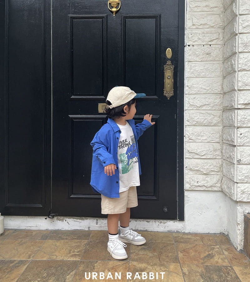 Urban Rabbit - Korean Children Fashion - #kidsshorts - Back Open Button Shirt - 11