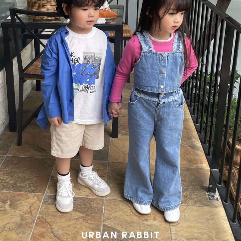 Urban Rabbit - Korean Children Fashion - #kidsstore - Denim Vest - 9