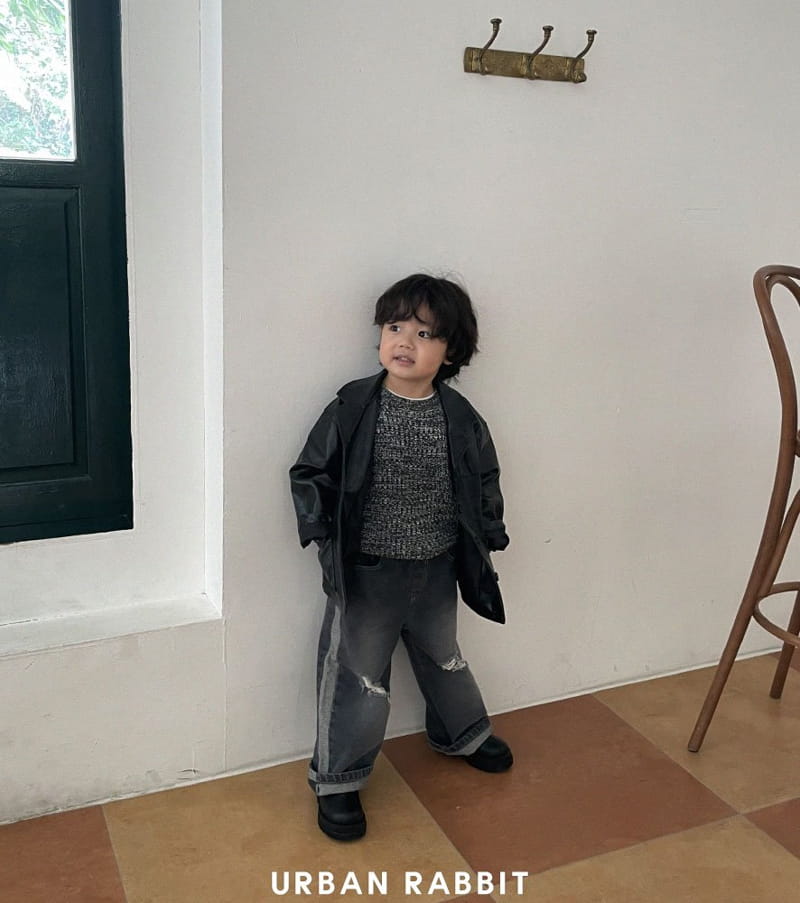 Urban Rabbit - Korean Children Fashion - #kidsstore - Demage Jeans - 7