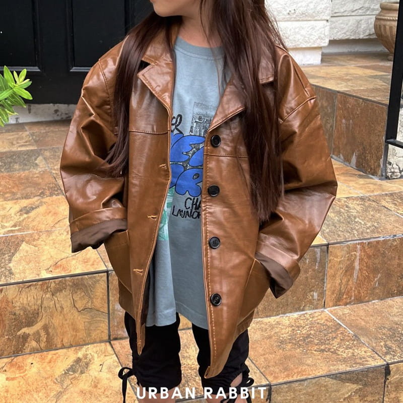 Urban Rabbit - Korean Children Fashion - #kidzfashiontrend - Vigan Leather Jacket - 3