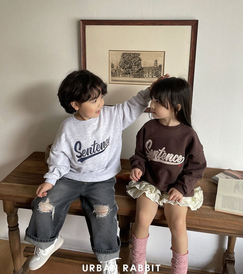 Urban Rabbit - Korean Children Fashion - #kidzfashiontrend - Flex Embrodiery Sweatshirt - 11