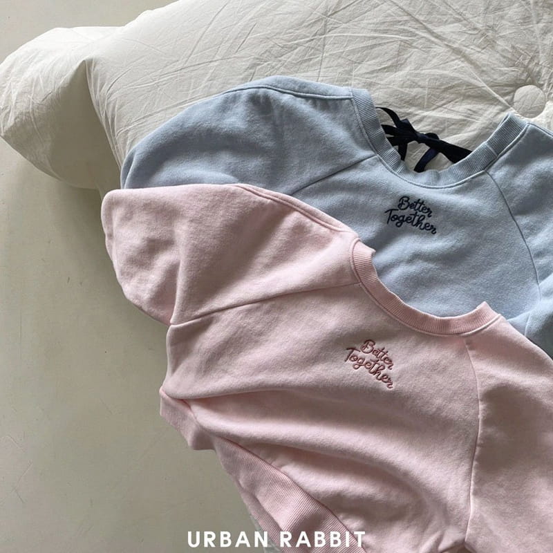 Urban Rabbit - Korean Children Fashion - #littlefashionista - Back Ribbon Sweatshirt - 10