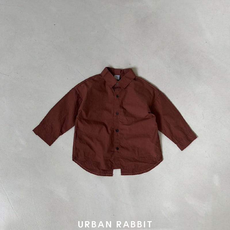 Urban Rabbit - Korean Children Fashion - #littlefashionista - Back Open Button Shirt