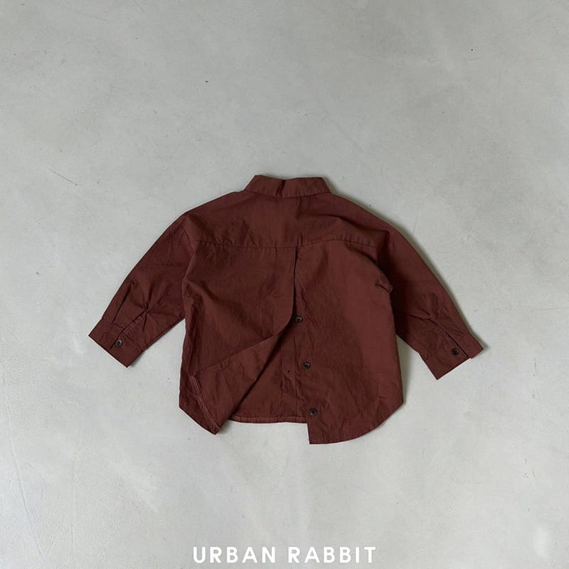 Urban Rabbit - Korean Children Fashion - #magicofchildhood - Back Open Button Shirt - 2