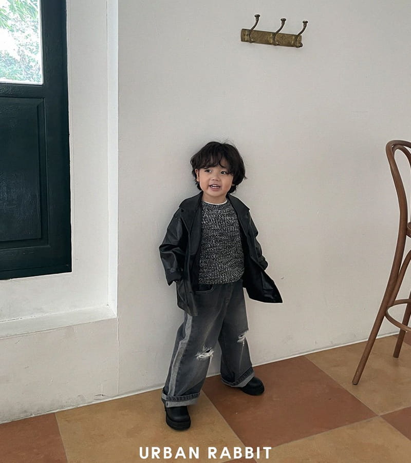 Urban Rabbit - Korean Children Fashion - #minifashionista - Vigan Leather Jacket - 7