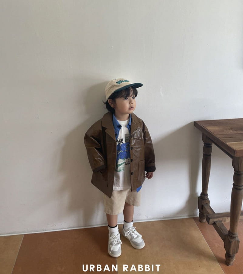 Urban Rabbit - Korean Children Fashion - #stylishchildhood - Vigan Leather Jacket - 11