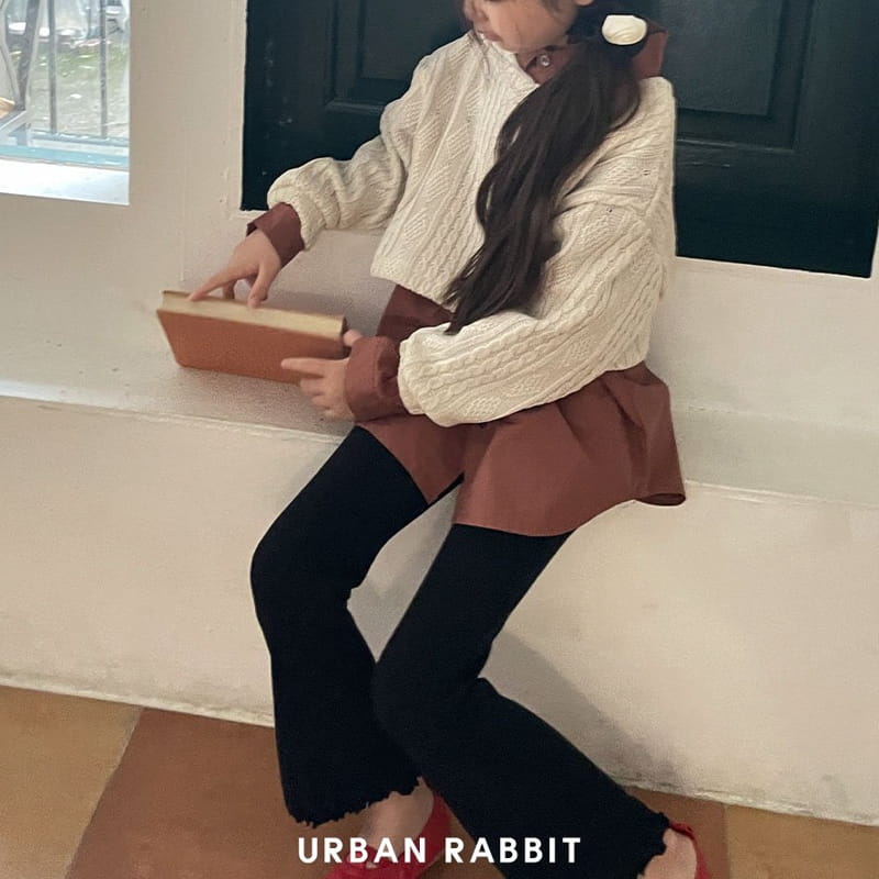 Urban Rabbit - Korean Children Fashion - #todddlerfashion - Rib Leggings - 9