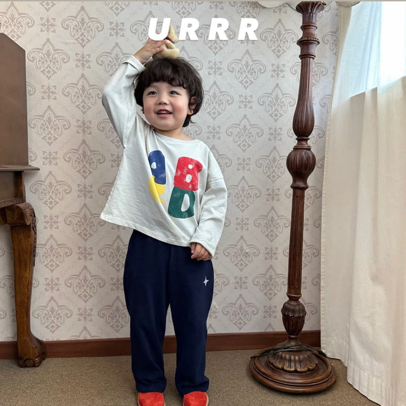 Urrr - Korean Children Fashion - #childofig - Alpabet Tee - 9