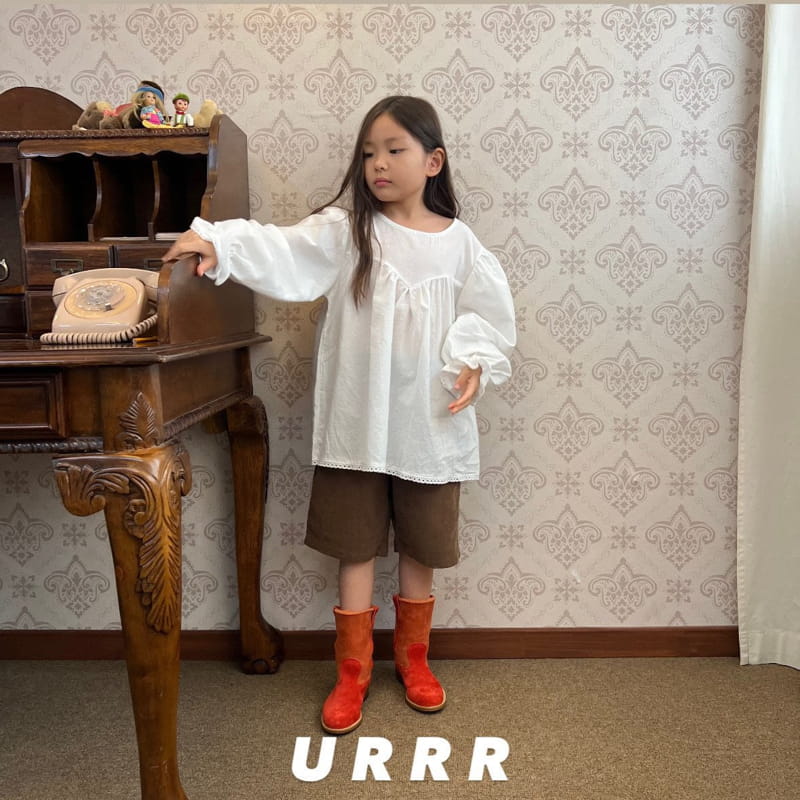 Urrr - Korean Children Fashion - #designkidswear - Mind Shirring Blouse - 8