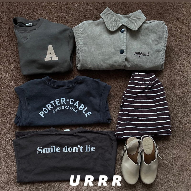 Urrr - Korean Children Fashion - #designkidswear - Smile Tee - 2