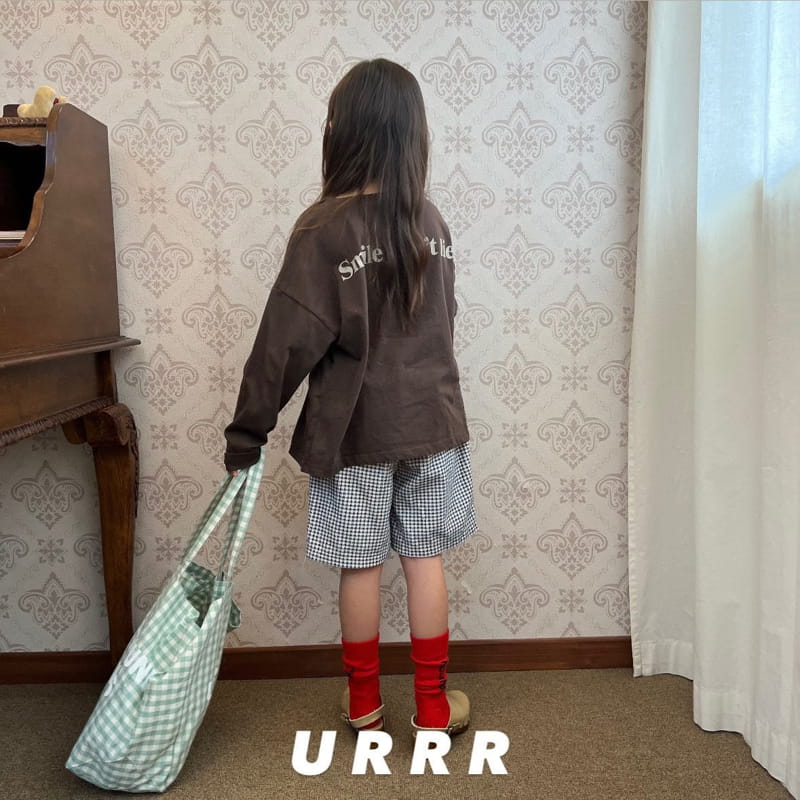 Urrr - Korean Children Fashion - #kidsshorts - Smile Tee - 5