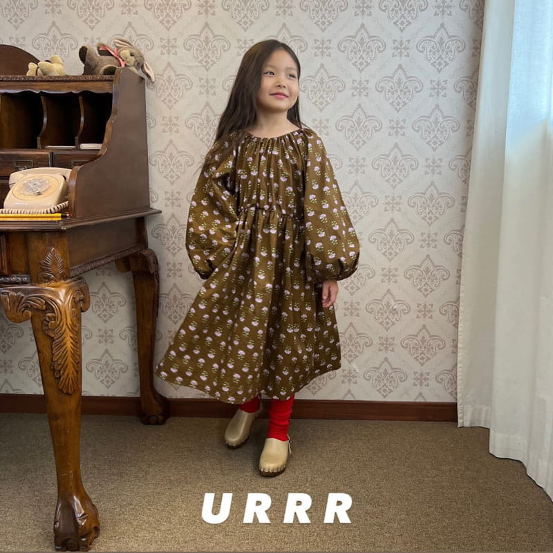 Urrr - Korean Children Fashion - #littlefashionista - Camelia One-piece - 4