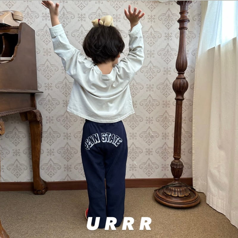 Urrr - Korean Children Fashion - #prettylittlegirls - Alpabet Tee - 8