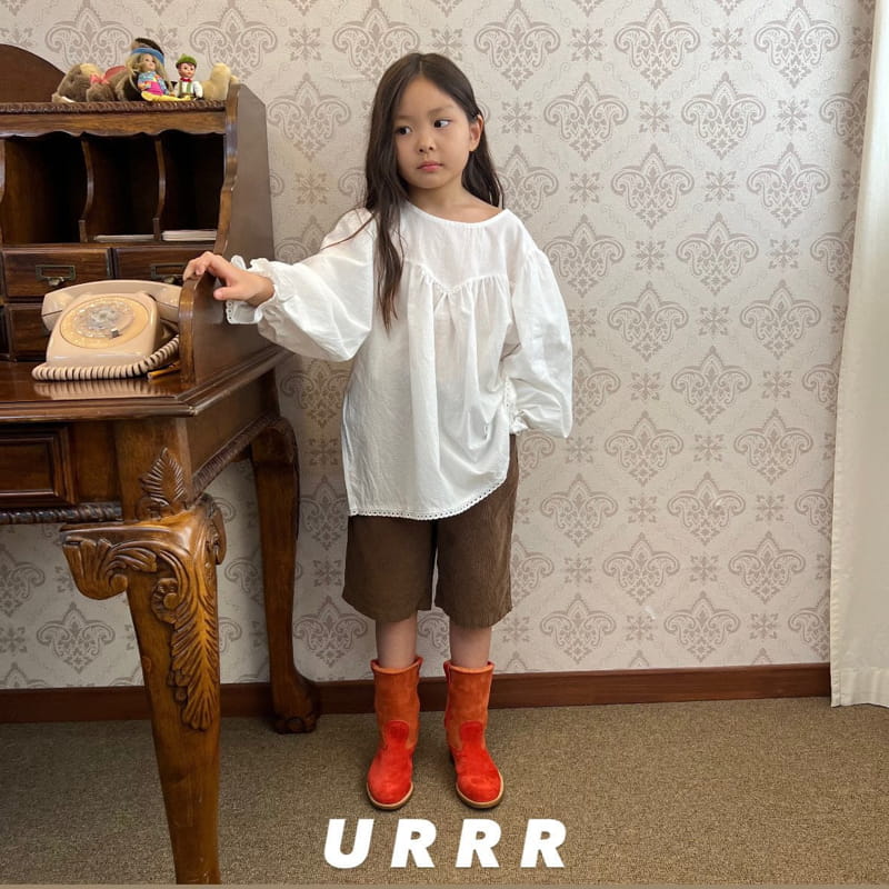 Urrr - Korean Children Fashion - #stylishchildhood - Mind Shirring Blouse - 5