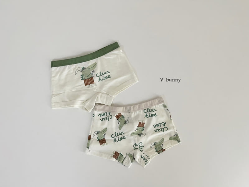 V Bunny - Korean Children Fashion - #Kfashion4kids - N114 Palm Underwear Set