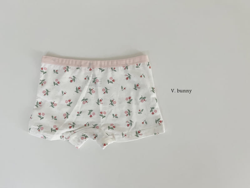 V Bunny - Korean Children Fashion - #fashionkids - N115 Strawberry Mochi Underwear Set - 3
