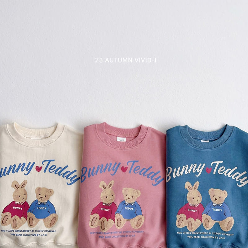 Vivid I - Korean Children Fashion - #childrensboutique - Teddy Sweatshirt