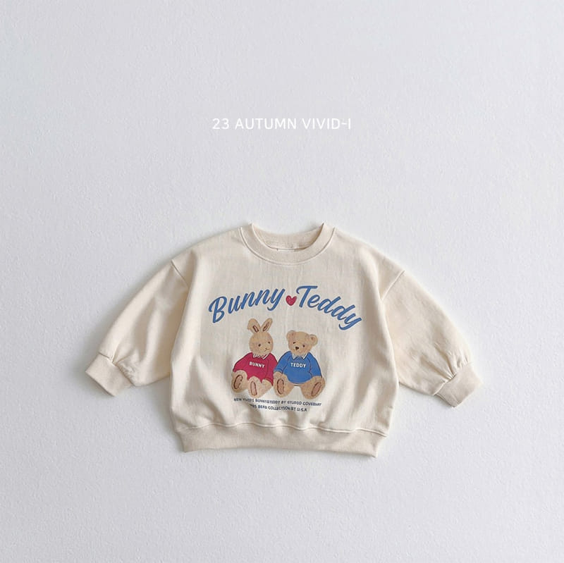 Vivid I - Korean Children Fashion - #designkidswear - Teddy Sweatshirt - 2
