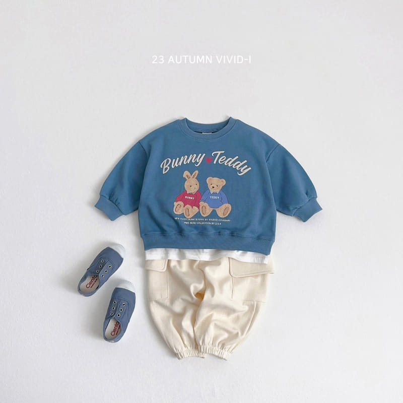 Vivid I - Korean Children Fashion - #kidsstore - Teddy Sweatshirt - 6