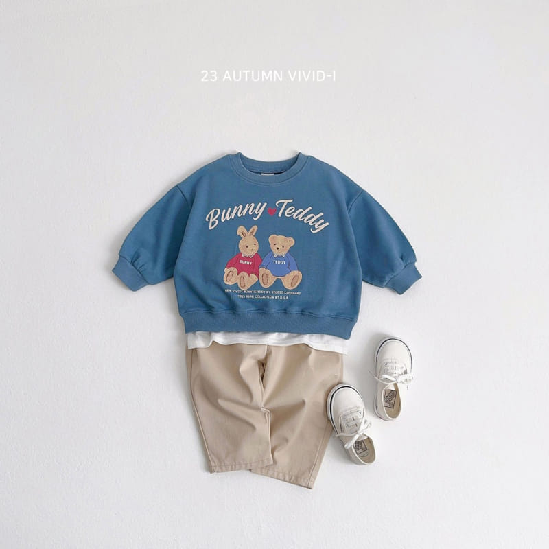 Vivid I - Korean Children Fashion - #kidzfashiontrend - Teddy Sweatshirt - 7