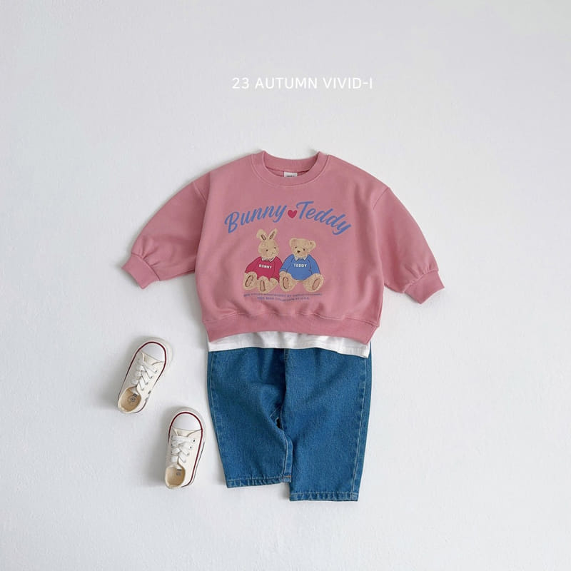 Vivid I - Korean Children Fashion - #littlefashionista - Teddy Sweatshirt - 9