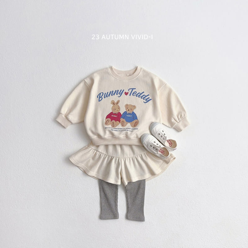 Vivid I - Korean Children Fashion - #prettylittlegirls - Teddy Sweatshirt - 12