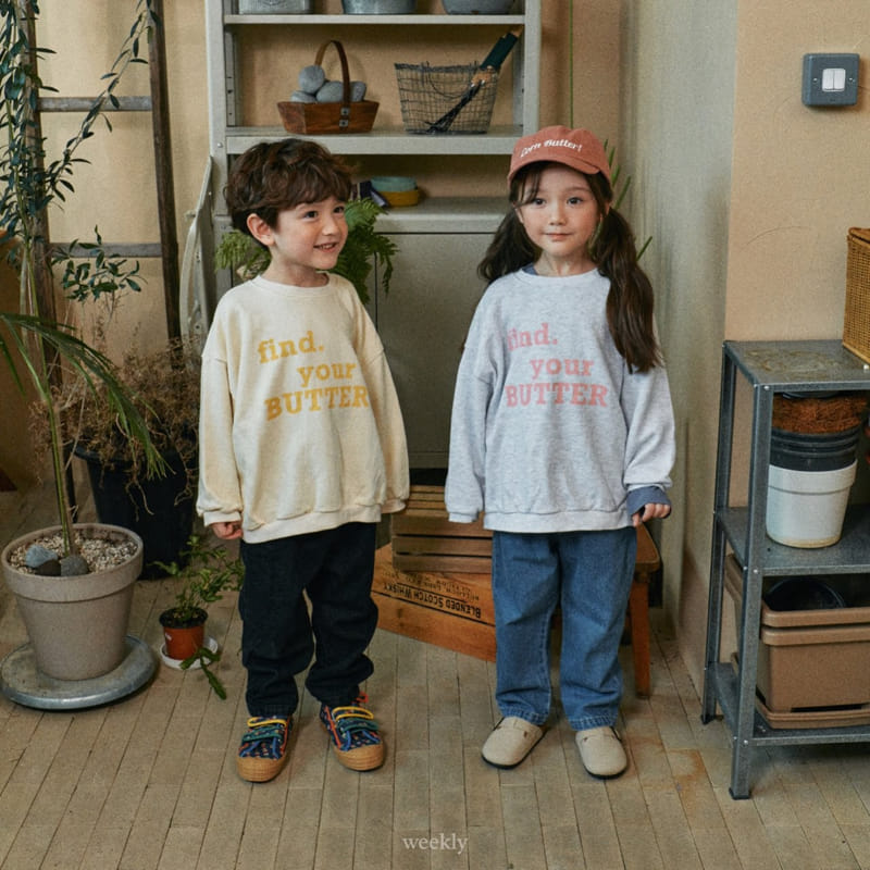 Weekly - Korean Children Fashion - #Kfashion4kids - Pine Butter Sweatshirt - 5