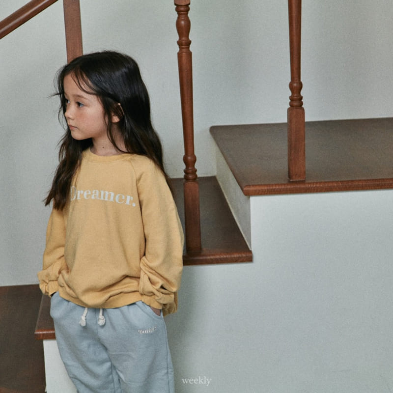 Weekly - Korean Children Fashion - #designkidswear - Powder Sweatshirt - 4