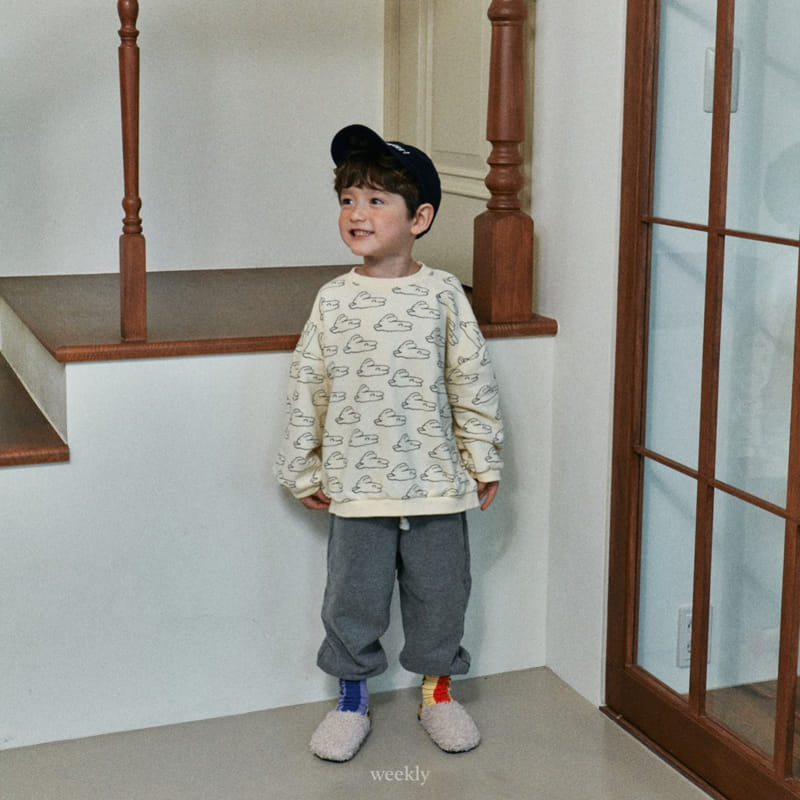 Weekly - Korean Children Fashion - #discoveringself - Sketch Sweatshirt - 12
