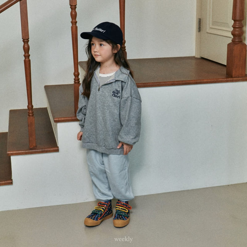 Weekly - Korean Children Fashion - #fashionkids - Mon Cherry Sweatshirt - 12