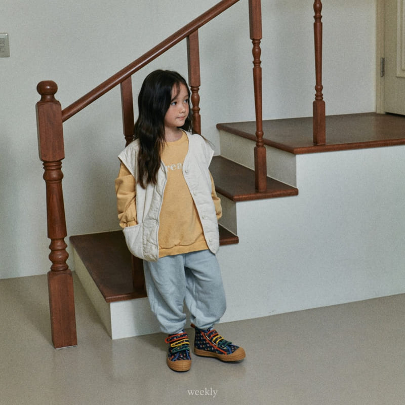 Weekly - Korean Children Fashion - #kidsshorts - Powder Sweatshirt - 6