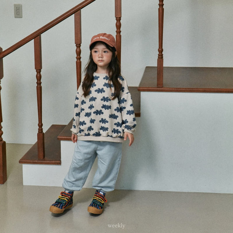Weekly - Korean Children Fashion - #kidzfashiontrend - Sketch Sweatshirt - 2