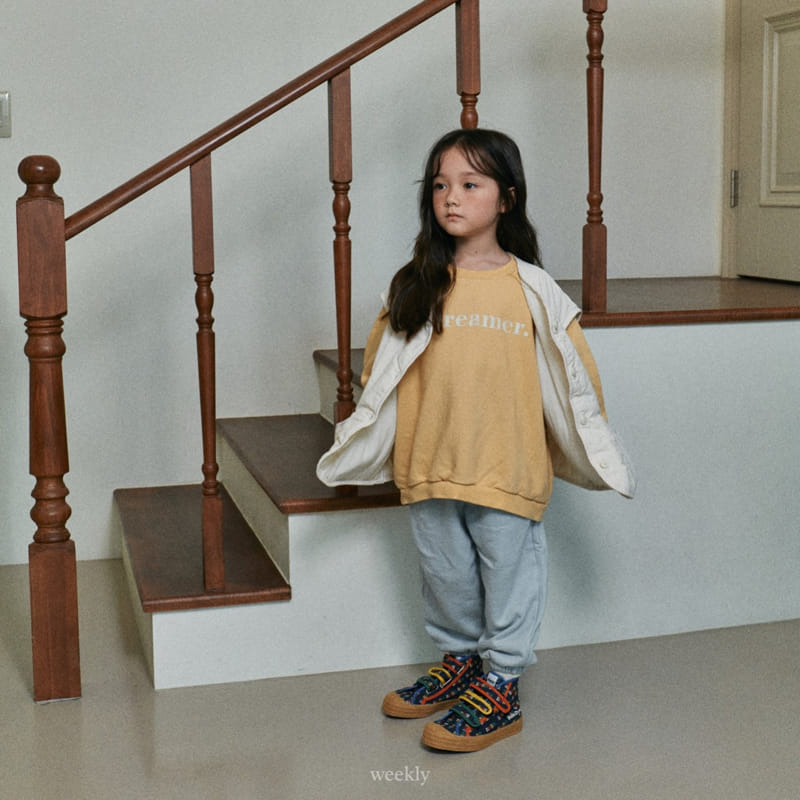 Weekly - Korean Children Fashion - #littlefashionista - Powder Sweatshirt - 10