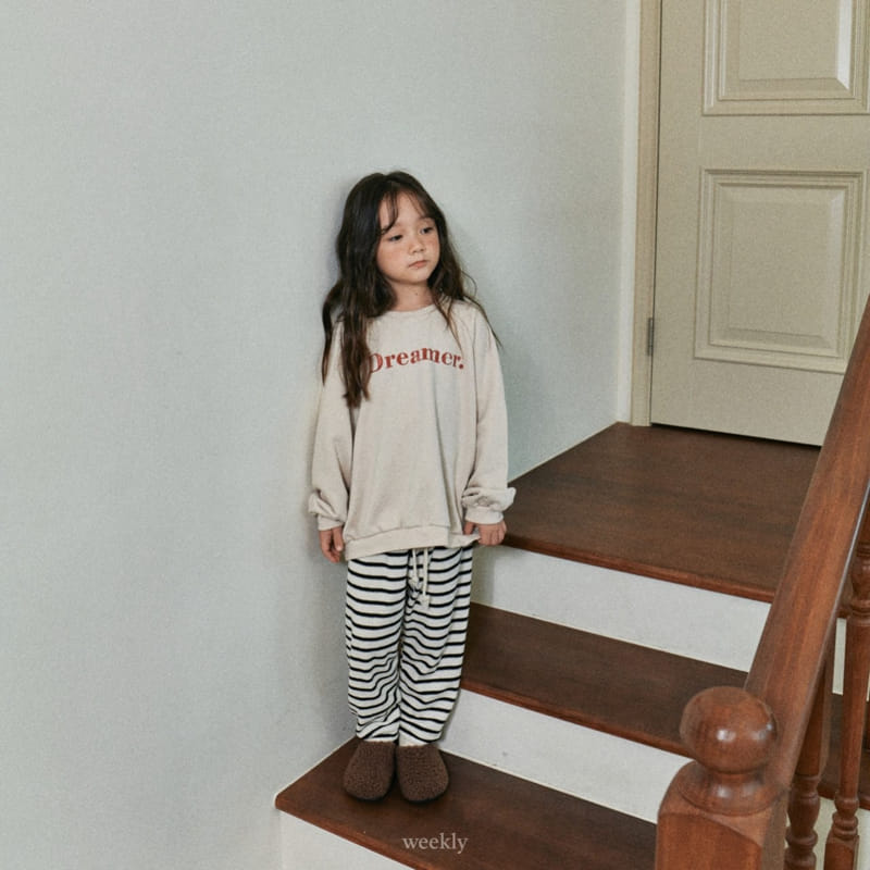 Weekly - Korean Children Fashion - #minifashionista - Powder Sweatshirt - 12
