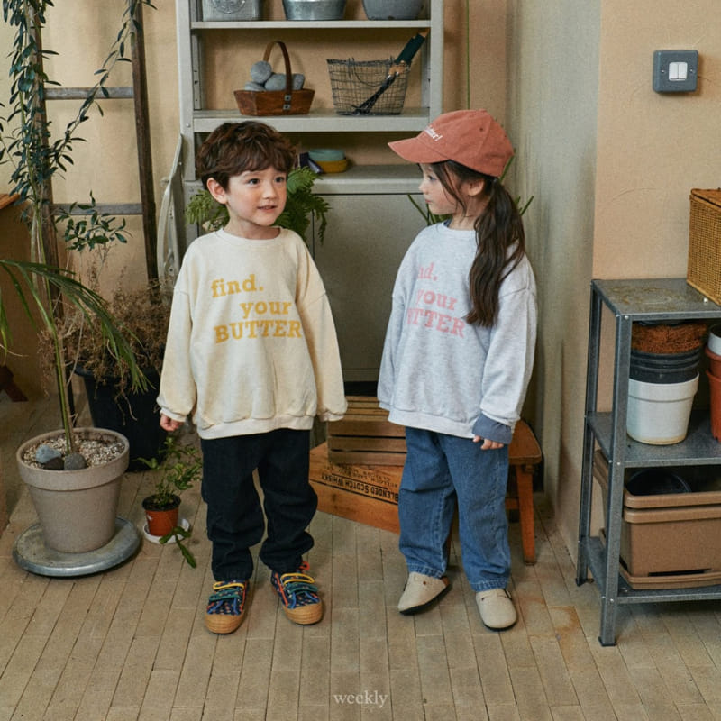 Weekly - Korean Children Fashion - #minifashionista - Pine Butter Sweatshirt - 8