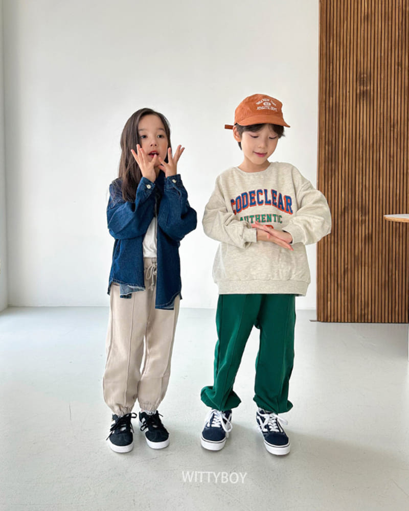 Witty Boy - Korean Children Fashion - #Kfashion4kids - Code Sweatshirt - 7