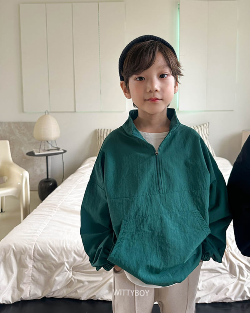 Witty Boy - Korean Children Fashion - #kidzfashiontrend - Mono Anorak - 4