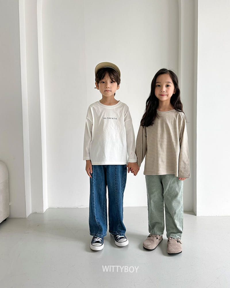 Witty Boy - Korean Children Fashion - #childofig - Tori ST Tee - 8