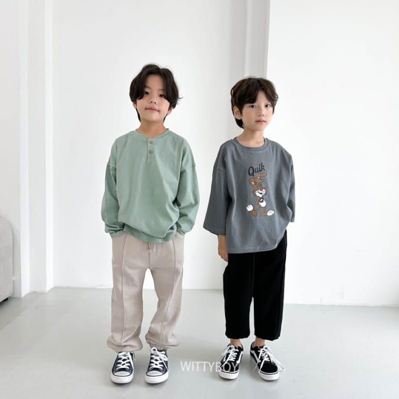 Witty Boy - Korean Children Fashion - #childofig - Quck TEe