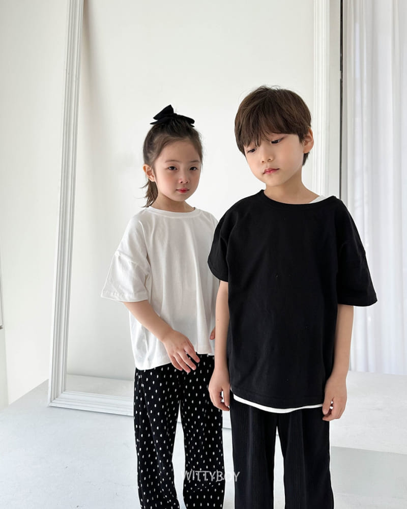Witty Boy - Korean Children Fashion - #childofig - Inner Tee - 9