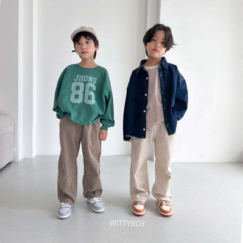Witty Boy - Korean Children Fashion - #childofig - Jonson Sweatshirt - 5