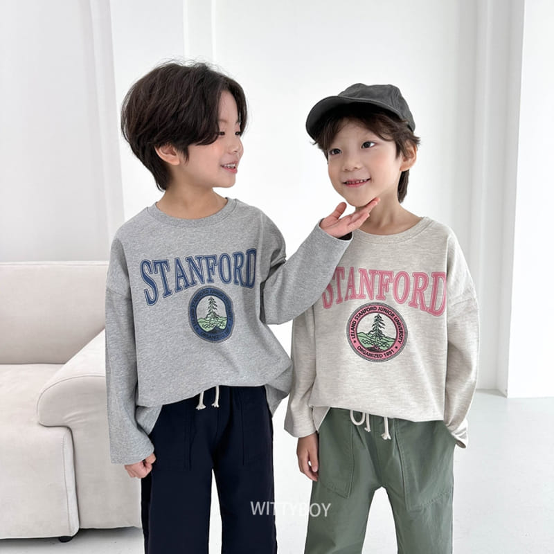 Witty Boy - Korean Children Fashion - #childofig - Standford Tee - 6